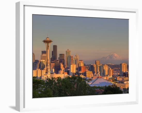 Skyline From Kerry Park, Seattle, Washington, USA-Jamie & Judy Wild-Framed Photographic Print