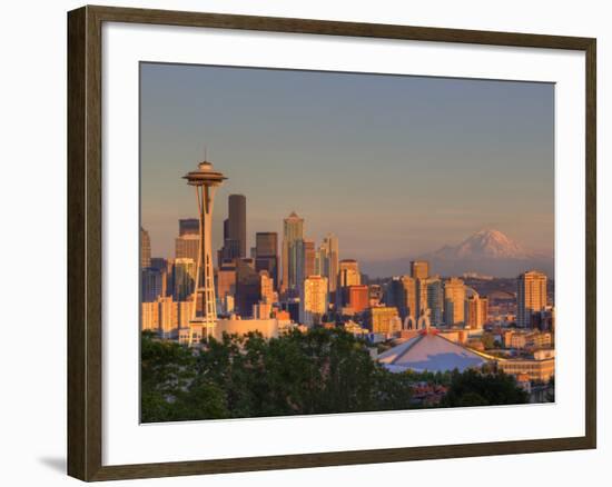 Skyline From Kerry Park, Seattle, Washington, USA-Jamie & Judy Wild-Framed Photographic Print