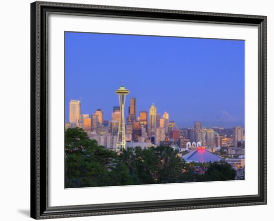 Skyline From Kerry Park, Seattle, Washington, USA-Jamie & Judy Wild-Framed Photographic Print