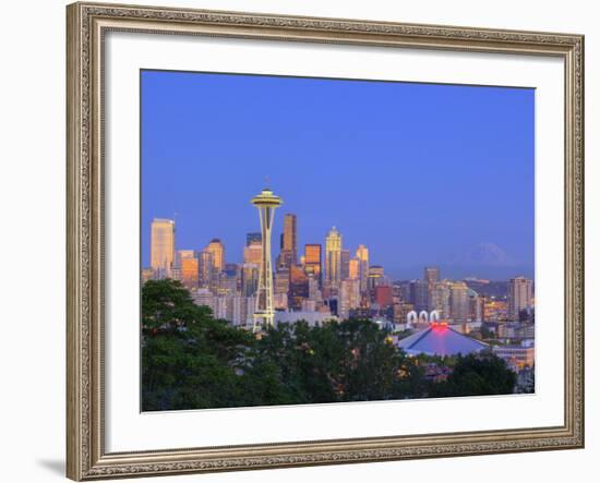 Skyline From Kerry Park, Seattle, Washington, USA-Jamie & Judy Wild-Framed Photographic Print