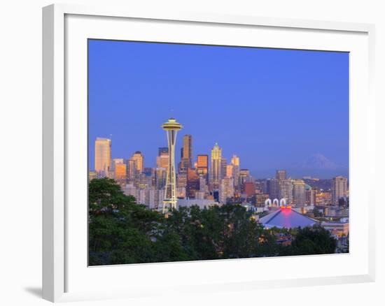 Skyline From Kerry Park, Seattle, Washington, USA-Jamie & Judy Wild-Framed Photographic Print