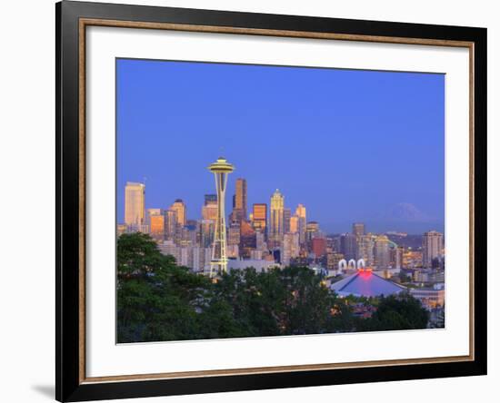 Skyline From Kerry Park, Seattle, Washington, USA-Jamie & Judy Wild-Framed Photographic Print