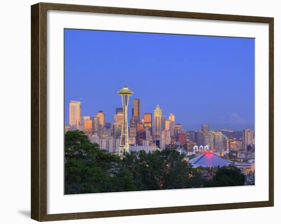 Skyline From Kerry Park, Seattle, Washington, USA-Jamie & Judy Wild-Framed Photographic Print