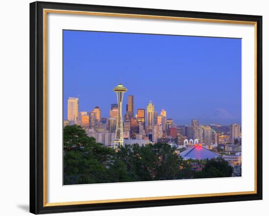 Skyline From Kerry Park, Seattle, Washington, USA-Jamie & Judy Wild-Framed Photographic Print