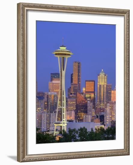 Skyline From Kerry Park, Seattle, Washington, USA-Jamie & Judy Wild-Framed Photographic Print