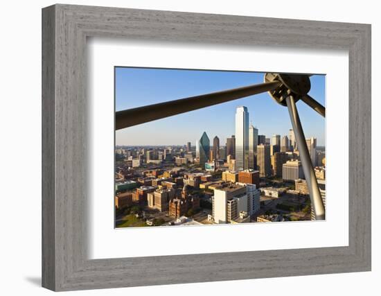 Skyline from Reunion Tower, Dallas, Texas, United States of America, North America-Kav Dadfar-Framed Photographic Print