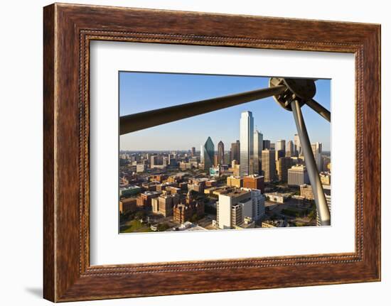 Skyline from Reunion Tower, Dallas, Texas, United States of America, North America-Kav Dadfar-Framed Photographic Print