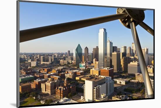 Skyline from Reunion Tower, Dallas, Texas, United States of America, North America-Kav Dadfar-Mounted Photographic Print