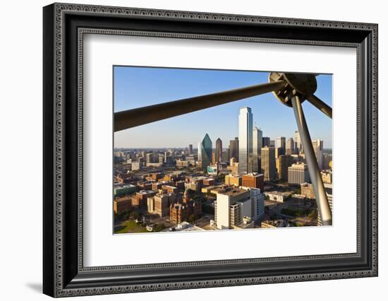 Skyline from Reunion Tower, Dallas, Texas, United States of America, North America-Kav Dadfar-Framed Photographic Print