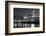 Skyline from the Missouri River at Dusk, Omaha, Nebraska, USA-Walter Bibikow-Framed Photographic Print