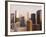 Skyline, Houston, Texas, United States of America, North America-Michael DeFreitas-Framed Photographic Print