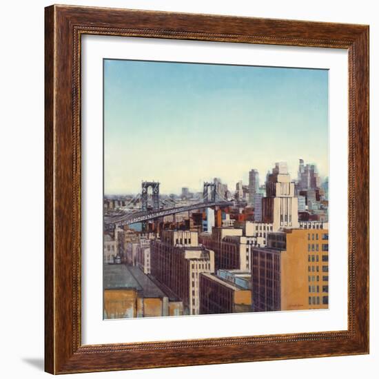 Skyline I-Joseph Cates-Framed Art Print