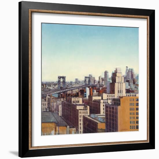 Skyline I-Joseph Cates-Framed Art Print