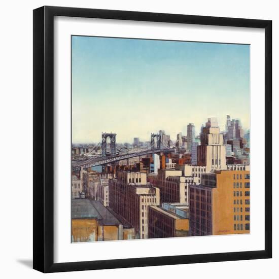 Skyline I-Joseph Cates-Framed Art Print