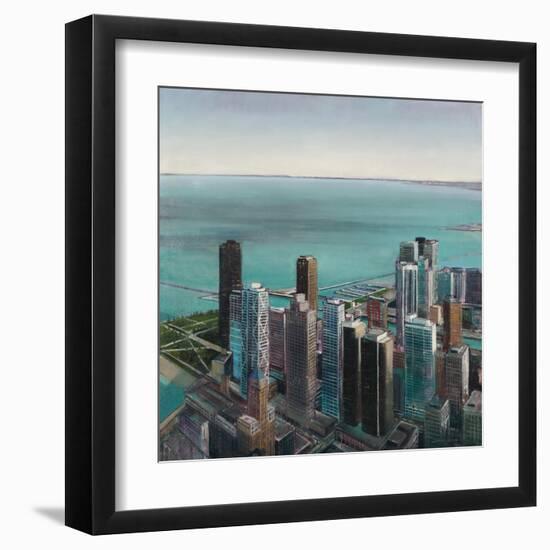 Skyline II-Joseph Cates-Framed Art Print