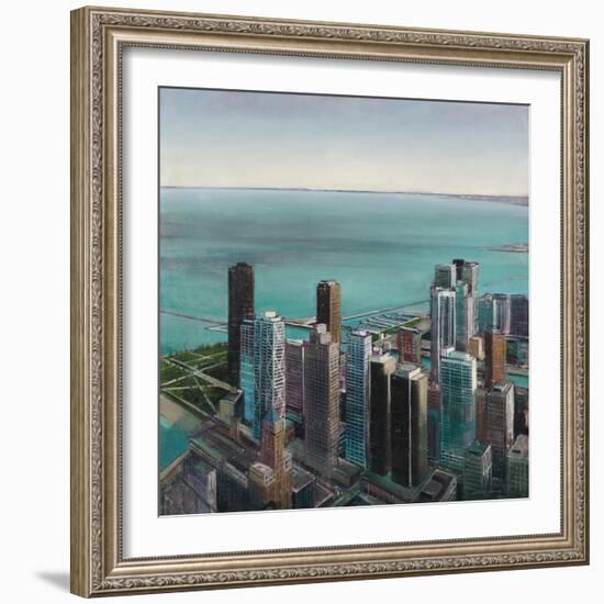 Skyline II-Joseph Cates-Framed Art Print