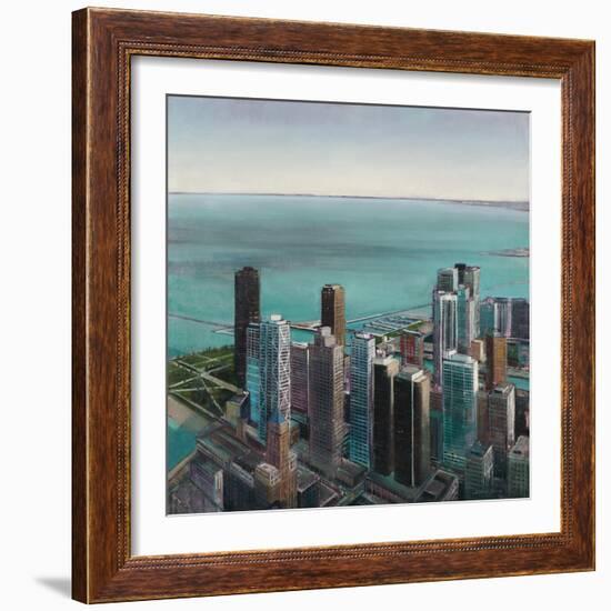 Skyline II-Joseph Cates-Framed Art Print