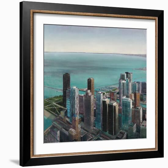 Skyline II-Joseph Cates-Framed Art Print