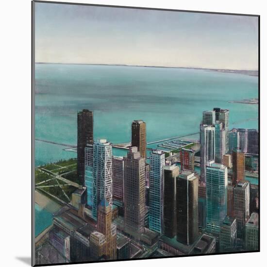 Skyline II-Joseph Cates-Mounted Art Print