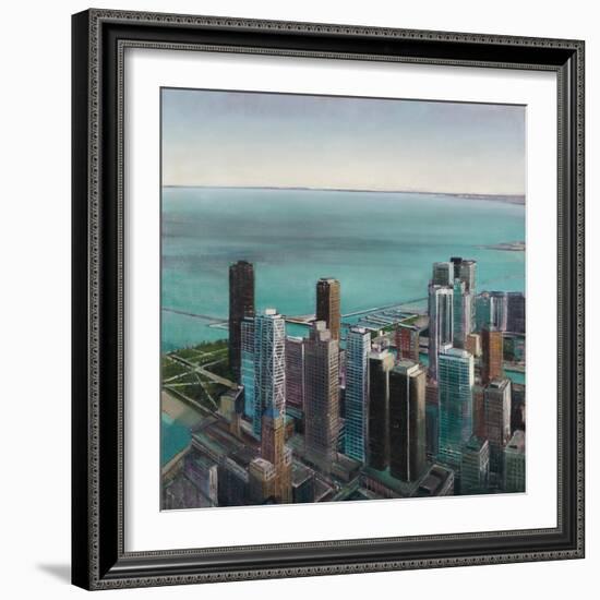 Skyline II-Joseph Cates-Framed Art Print