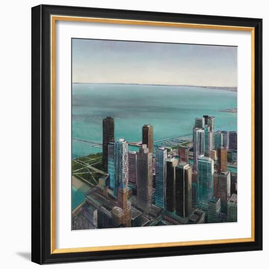 Skyline II-Joseph Cates-Framed Art Print