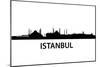 Skyline Istanbul-unkreatives-Mounted Art Print