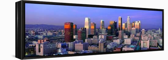 Skyline, Los Angeles, California-null-Framed Stretched Canvas
