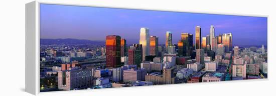 Skyline, Los Angeles, California-null-Framed Stretched Canvas