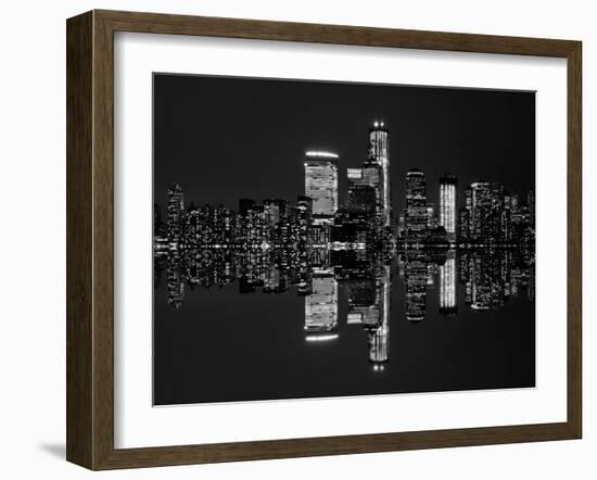 Skyline, Manhattan, New York City-Sabine Jacobs-Framed Photographic Print