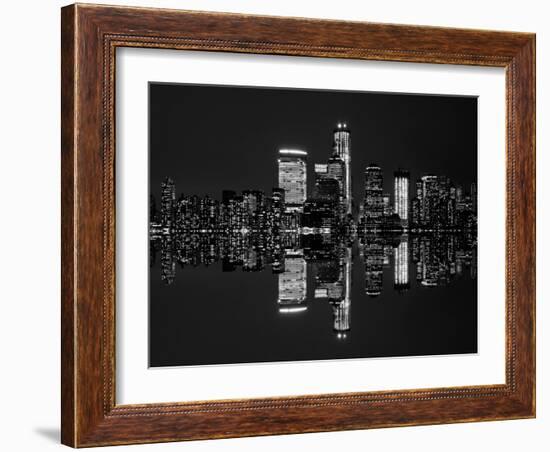 Skyline, Manhattan, New York City-Sabine Jacobs-Framed Photographic Print