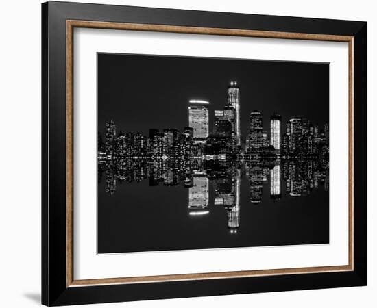 Skyline, Manhattan, New York City-Sabine Jacobs-Framed Photographic Print