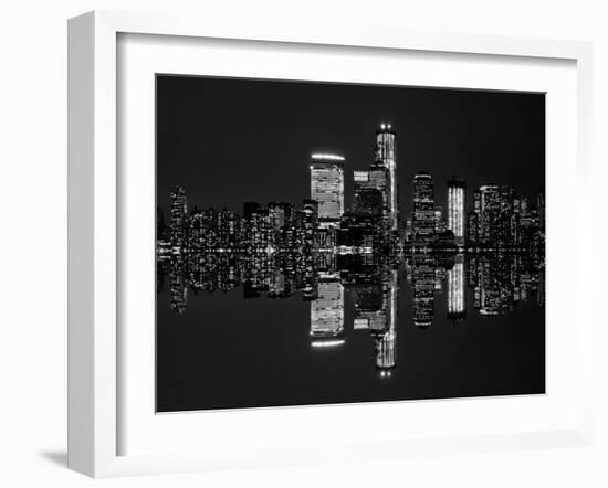 Skyline, Manhattan, New York City-Sabine Jacobs-Framed Photographic Print