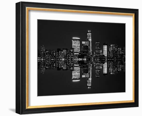 Skyline, Manhattan, New York City-Sabine Jacobs-Framed Photographic Print