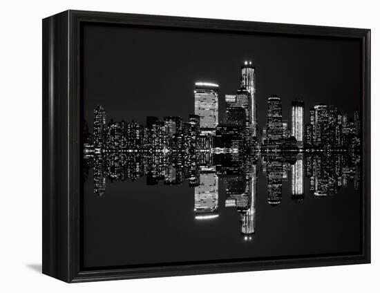 Skyline, Manhattan, New York City-Sabine Jacobs-Framed Premier Image Canvas