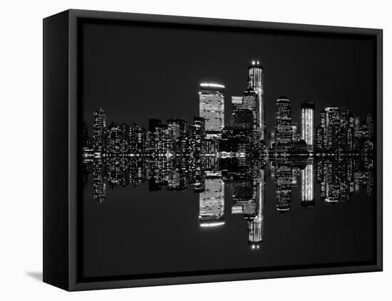 Skyline, Manhattan, New York City-Sabine Jacobs-Framed Premier Image Canvas