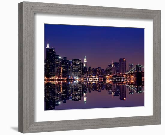 Skyline, New York City-Sabine Jacobs-Framed Photographic Print