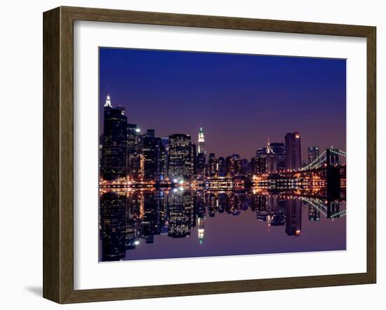Skyline, New York City-Sabine Jacobs-Framed Photographic Print