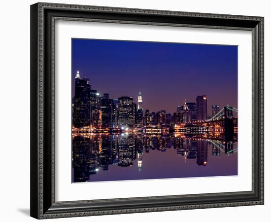 Skyline, New York City-Sabine Jacobs-Framed Photographic Print