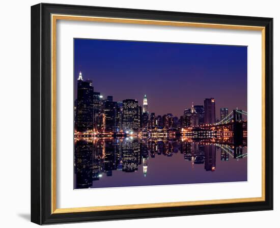 Skyline, New York City-Sabine Jacobs-Framed Photographic Print