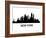 Skyline New York-unkreatives-Framed Art Print