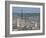 Skyline, Notre Dame Cathedral and Town Seen From St. Catherine Mountain, Rouen, Normandy, France-Guy Thouvenin-Framed Photographic Print