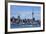 Skyline of Auckland, North Island, New Zealand, Pacific-Michael-Framed Photographic Print