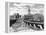 Skyline of Cleveland-Carl McDow-Framed Premier Image Canvas