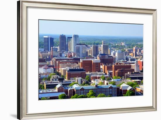 Skyline of Downtown Birmingham, Alabama, Usa.-SeanPavonePhoto-Framed Photographic Print