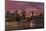 Skyline of Downtown Manhattan with One World Trade Center and Brooklyn Bridge-Markus Lange-Mounted Photographic Print