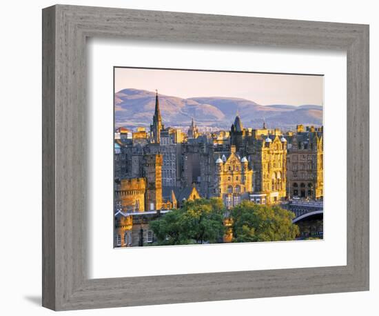 Skyline of Edinburgh, Scotland-Doug Pearson-Framed Photographic Print