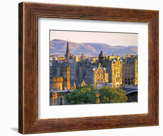 Skyline of Edinburgh, Scotland-Doug Pearson-Framed Photographic Print