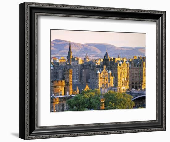 Skyline of Edinburgh, Scotland-Doug Pearson-Framed Photographic Print