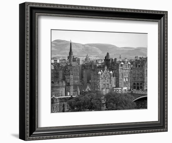 Skyline of Edinburgh, Scotland-Doug Pearson-Framed Photographic Print