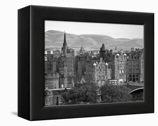 Skyline of Edinburgh, Scotland-Doug Pearson-Framed Premier Image Canvas